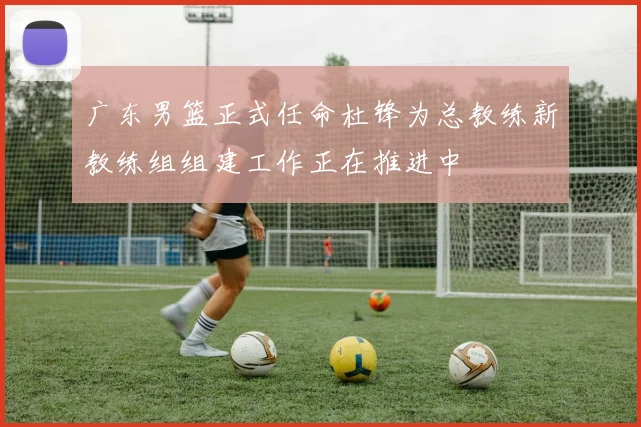广东男篮正式任命杜锋为总教练新教练组组建工作正在推进中